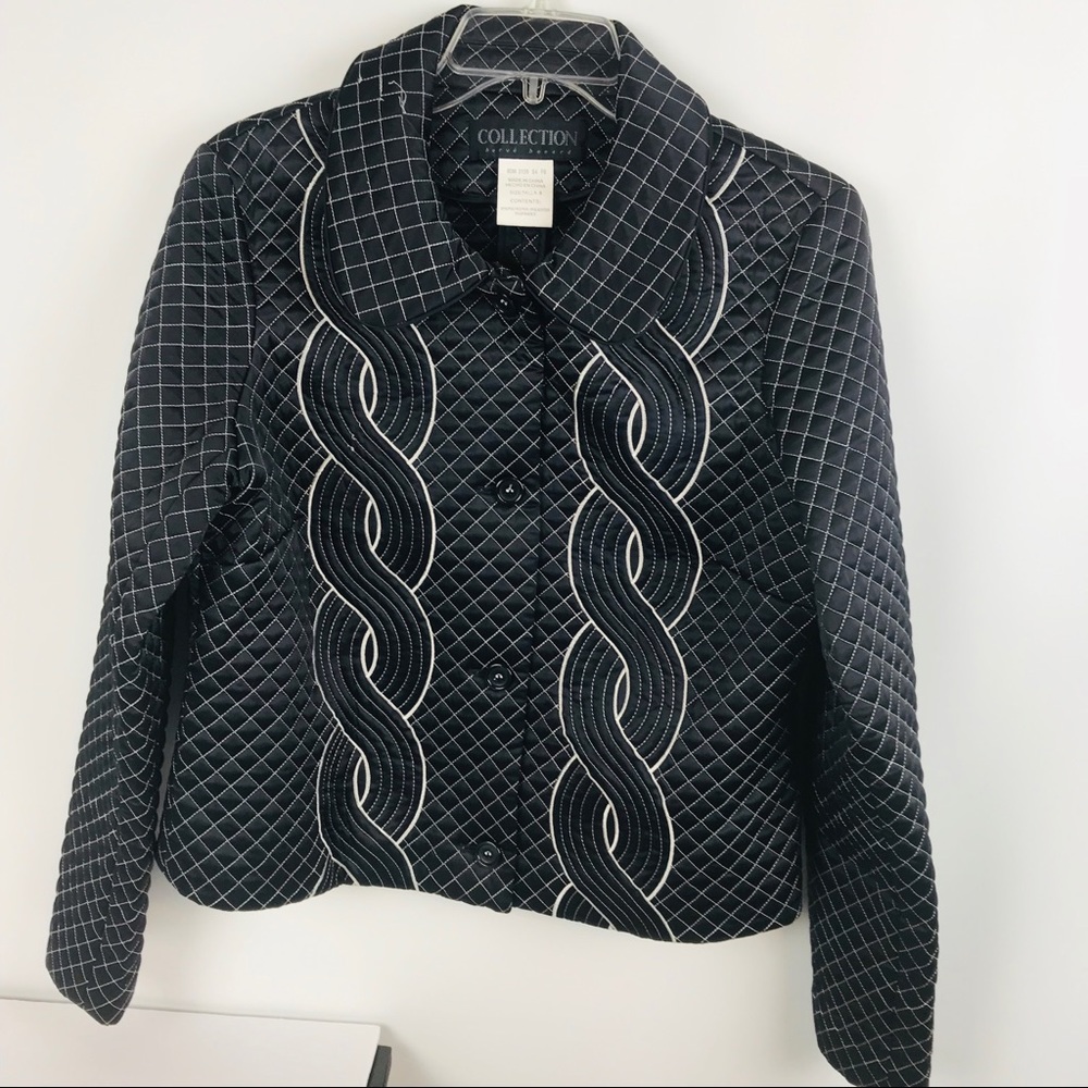 Collection Harve’ Bernard quilted jacket.